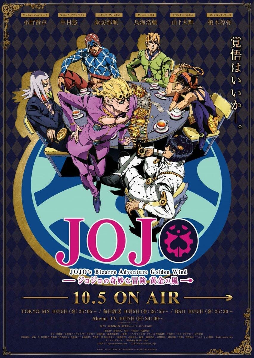 JoJo’s Bizarre Adventure: Golden Wind