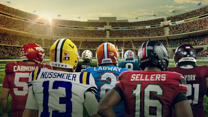 Liga SEC: Fotbal american universitar – Netflix