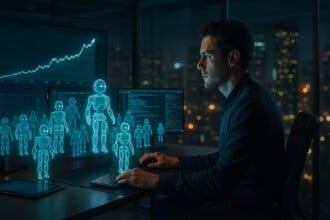 Dacă start-up-ul tău ai fi doar tu și 10.000 de boți? Cum să devii unicorn fără să angajezi pe nimeni