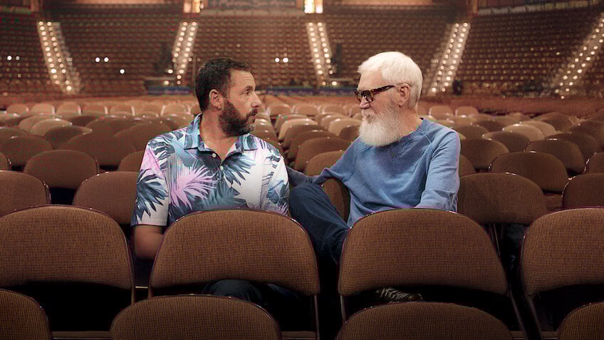 Următorul meu invitat – Cu David Letterman și Adam Sandler