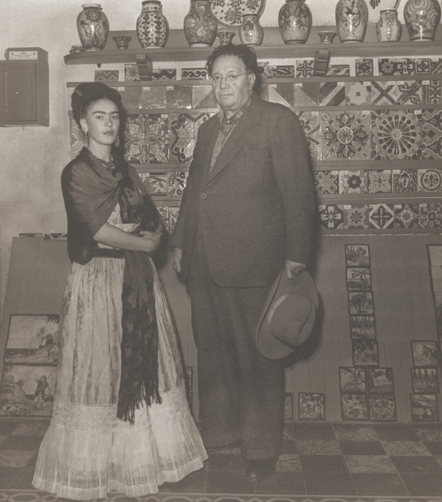 Leo Matiz. Diego Rivera and Frida Kahlo